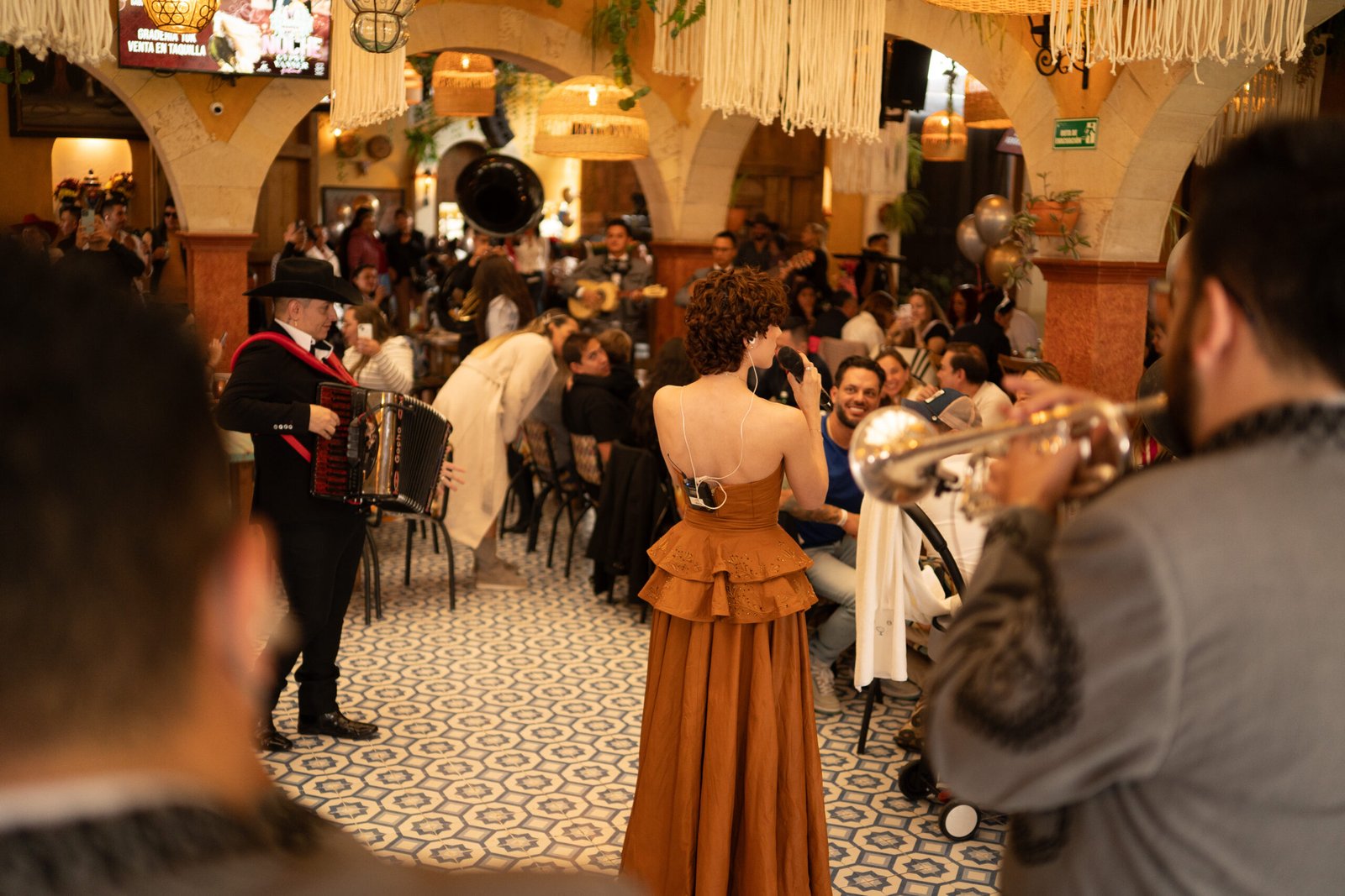 Mariachi celebration moment