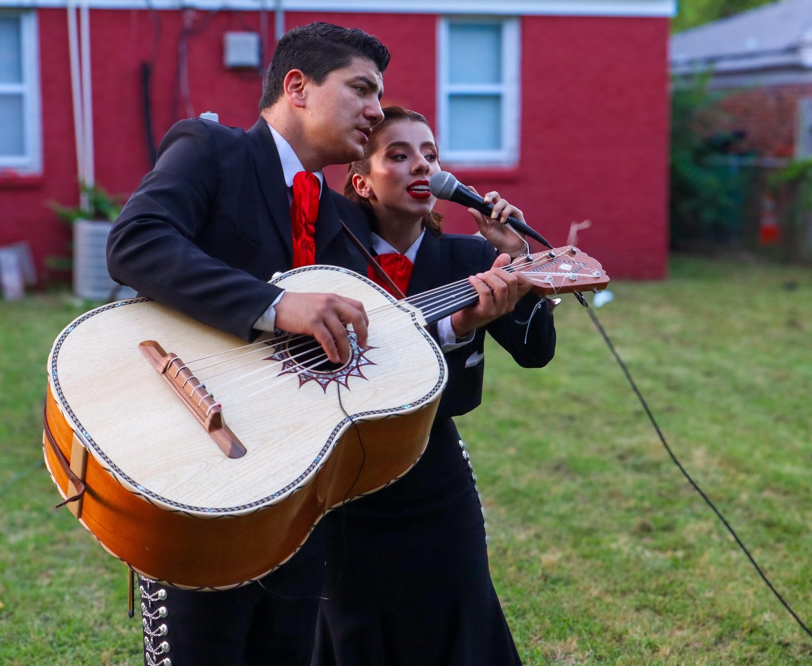 Mariachi duo with male and female vocalists performing live in New Jersey